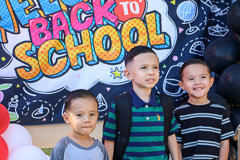 Students in hallway