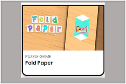 Fold Paper Puzzle Game
