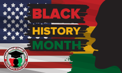 Tucson Unified School District African American Student Services' Black History Month logo.
