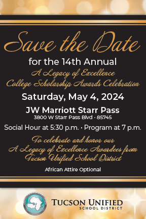  Save the Date for the 14th Annual A Legacy of Excellence College Scholarship Awards Celebration