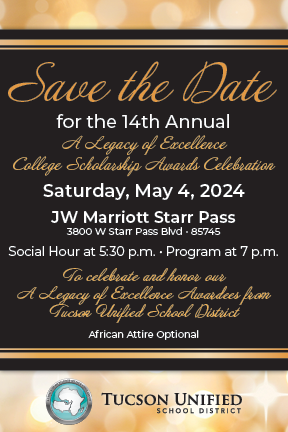 Save the Date for the 14th Annual A Legacy of Excellence College Scholarship Awards Celebration