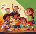 ELA Kindergarten Course 1 Graphic