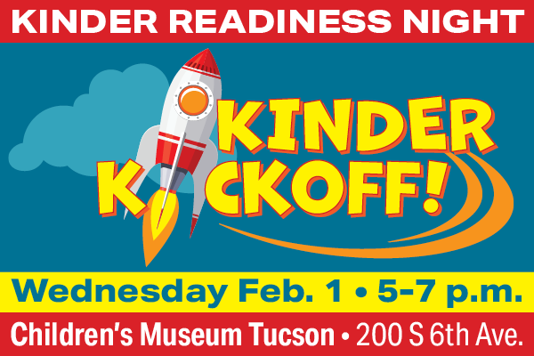 Tucson Unified School District Kinder Readiness Night flyer.