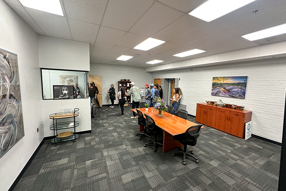 New conference room area in the FRC