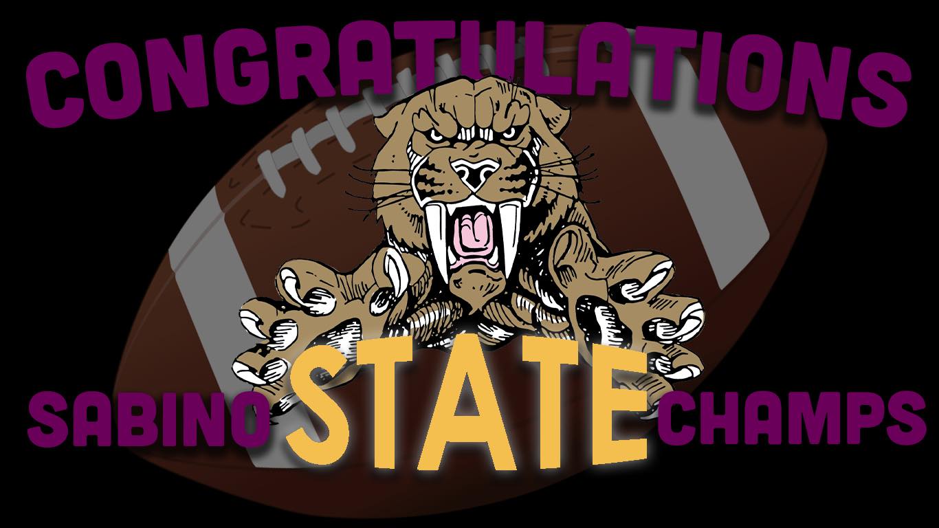 Congratulations Sabino State Champs!