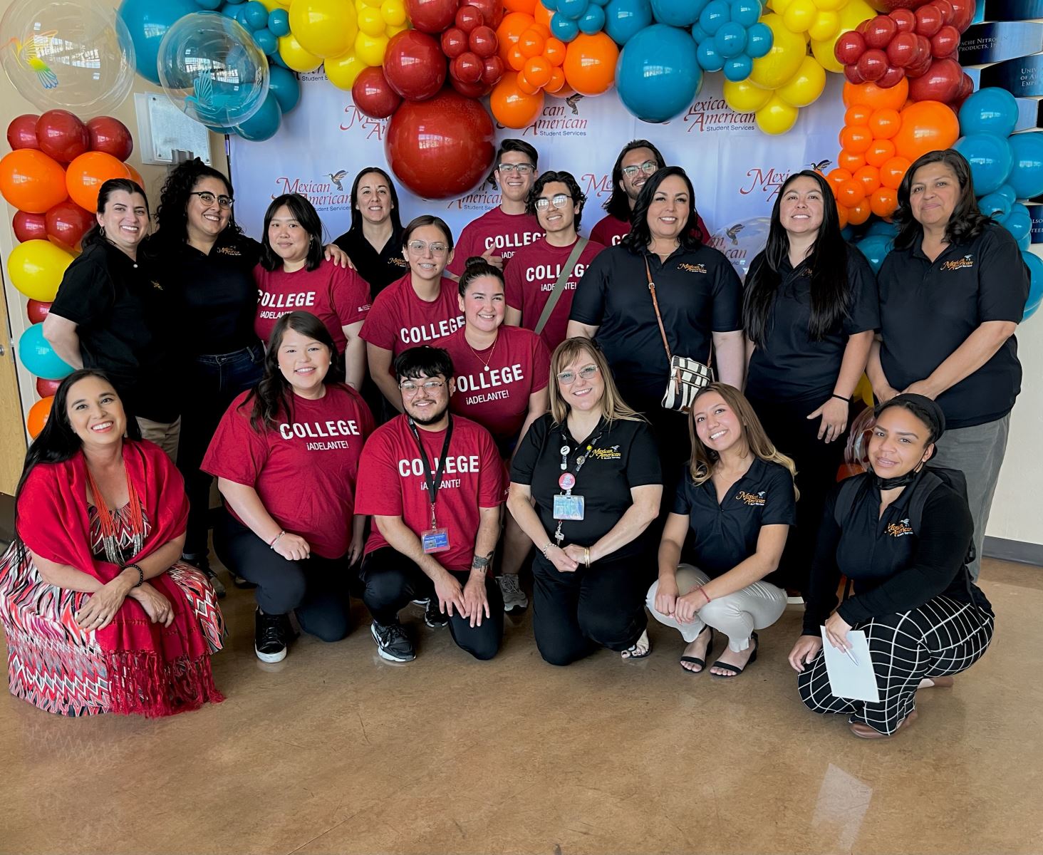 Mexican American Student Services Team at Student Recognition Ceremony